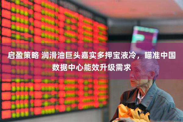 启盈策略 润滑油巨头嘉实多押宝液冷,瞄准中国数据中心能效升级需求
